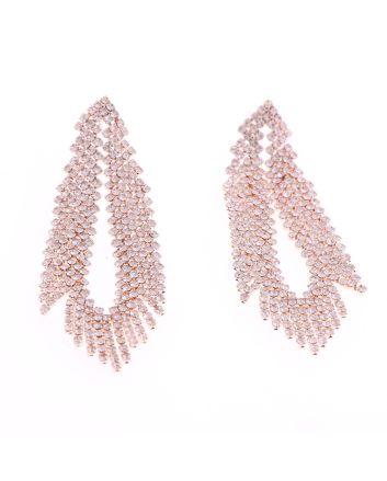 Rhinestone Post Earrings