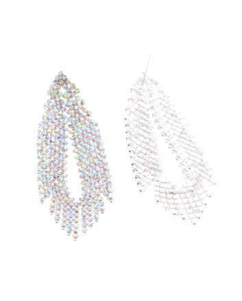 Rhinestone Post Earrings