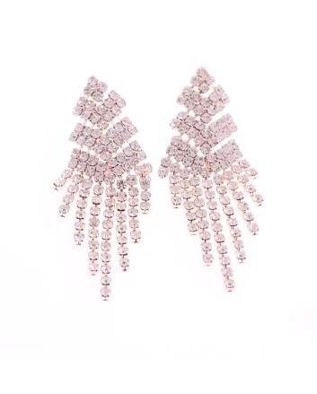 Rhinestone Post Earrings