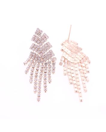 Rhinestone Post Earrings