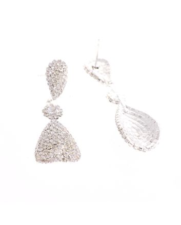 Rhinestone Post Earrings