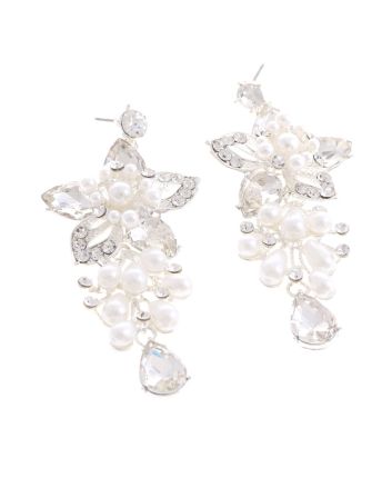 Crystal Rhinestone Post Earrings