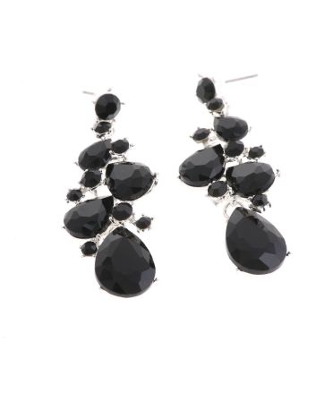 Crystal Rhinestone Post Earrings