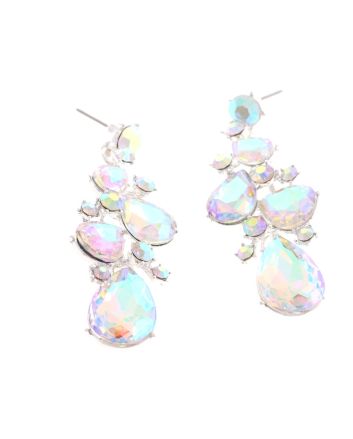 Crystal Rhinestone Post Earrings