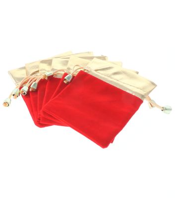 Velvet Pouch Bag / 6 PCS