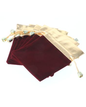 Velvet Pouch Bag / 6 PCS