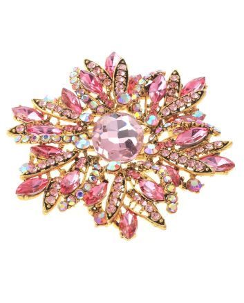 Rhinestone Brooch