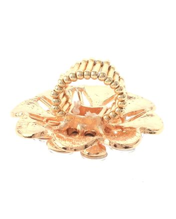 Elastic Flower Ring