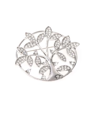 RHINESTONE BROOCH