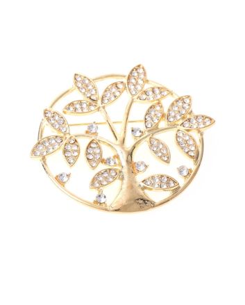 RHINESTONE BROOCH