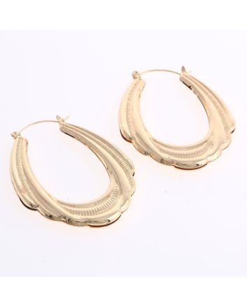 Plated Hoop Earrings