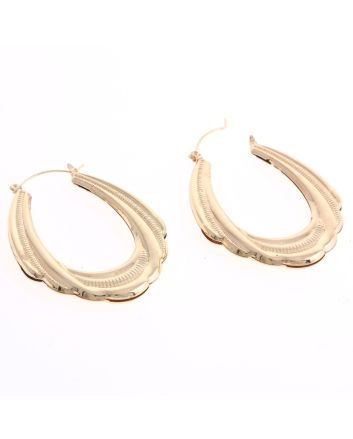 Plated Hoop Earrings