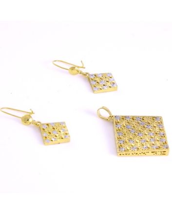 Fashion Gold Plated Pendant Set