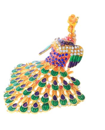 Peacock Jewelry Box 
