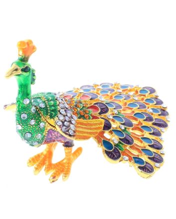 Peacock Jewelry Box 