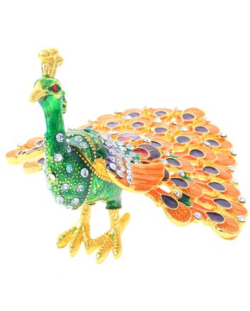 Peacock Jewelry Box 