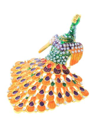 Peacock Jewelry Box 