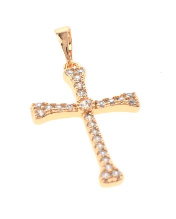 Gold Plated CZ Pendant