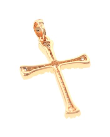 Gold Plated CZ Pendant