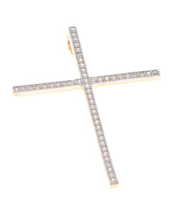 Gold Plated CZ Pendant