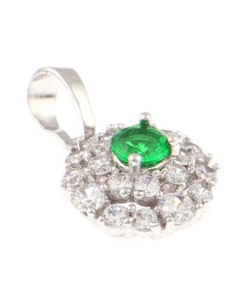 Rhodium Plated Pendant