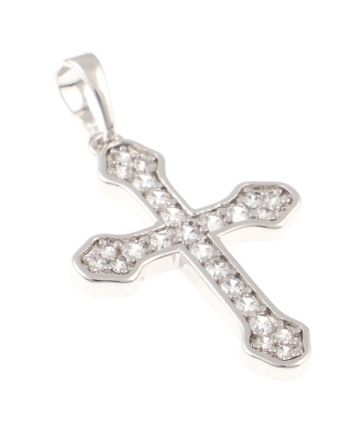 Rhodium  Plated Pendant