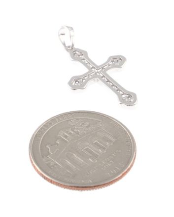 Rhodium  Plated Pendant