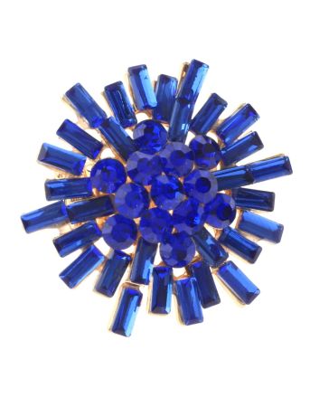 Crystal Stretch Flower Ring