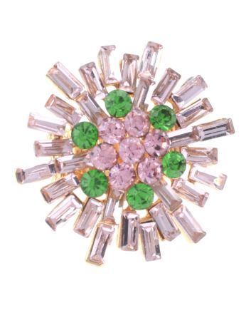 Crystal Stretch Flower Ring