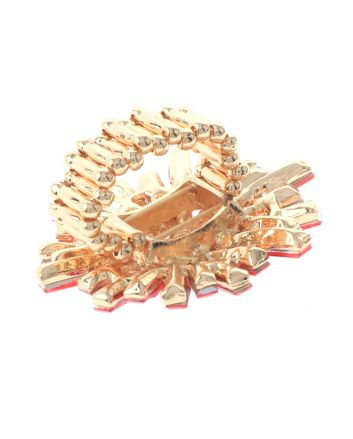 Crystal Stretch Flower Ring