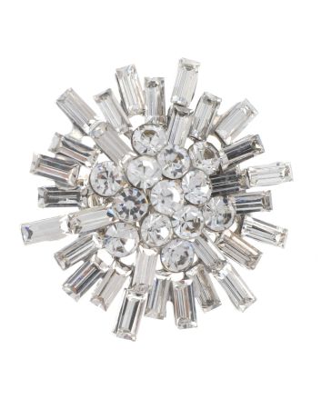 Crystal Stretch Flower Ring