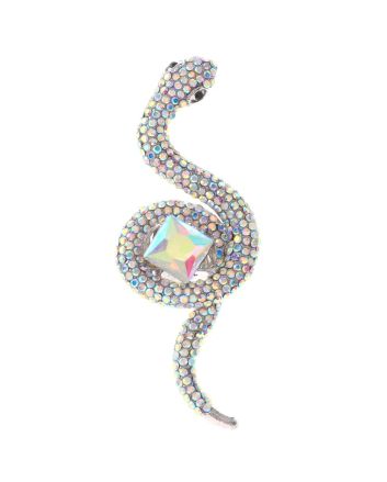 Crystal Stretch Snake Ring