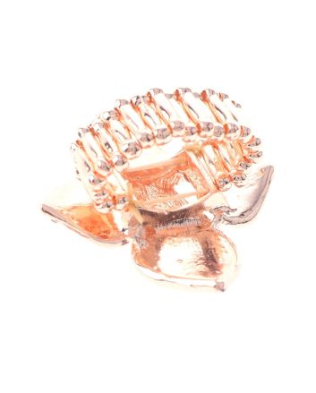 Crystal Stretch Flower Ring