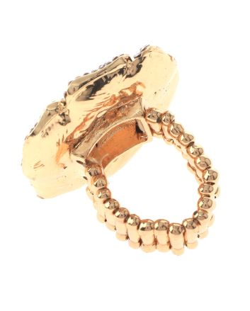 Crystal Stretch Flower Ring