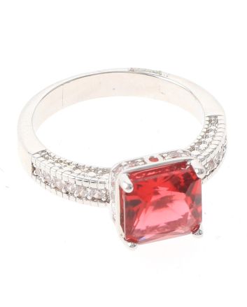Rhodium Plated Ring