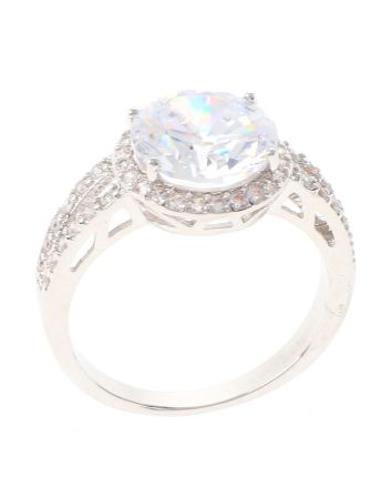 Rhodium Plated Ring