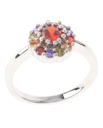 Rhodium Plated Ring