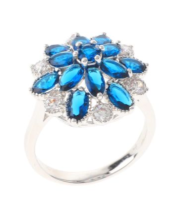 Rhodium Plated Ring