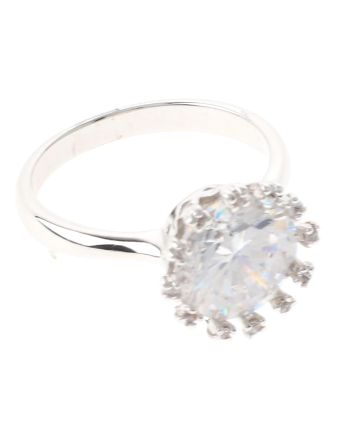 Rhodium Plated Ring