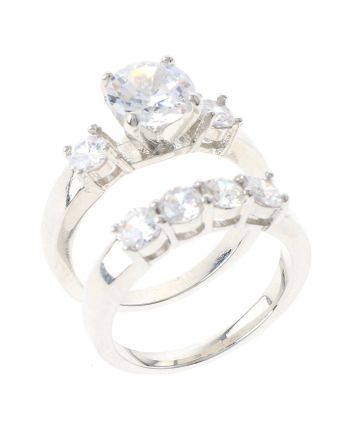 Rhodium Plated Ring