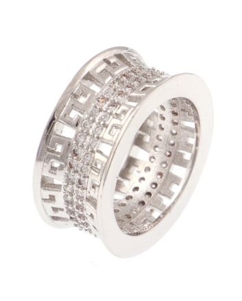Fashion Rhodium Plated Ring