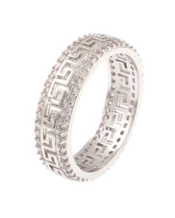 Fashion Rhodium Plated Ring