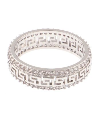Fashion Rhodium Plated Ring