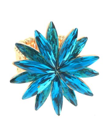 Elastic Flower Ring