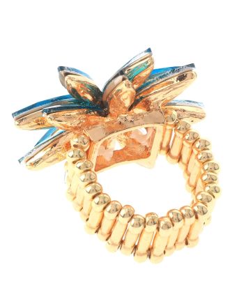 Elastic Flower Ring