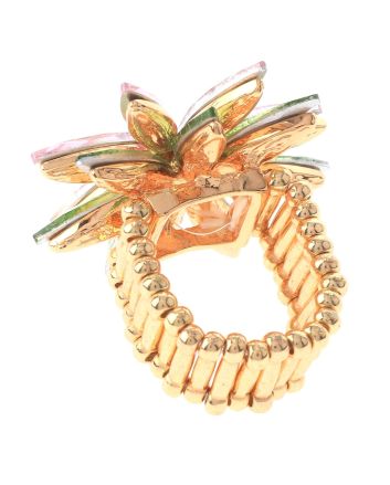 Elastic Flower Ring