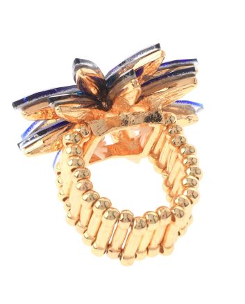 Elastic Flower Ring
