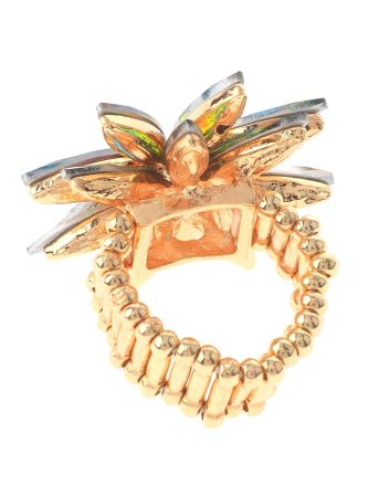 Elastic Flower Ring