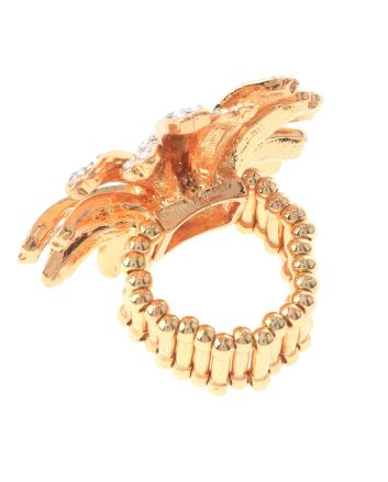 Elastic Flower Ring