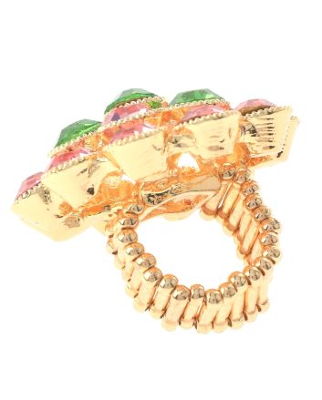 Elastic Flower Ring